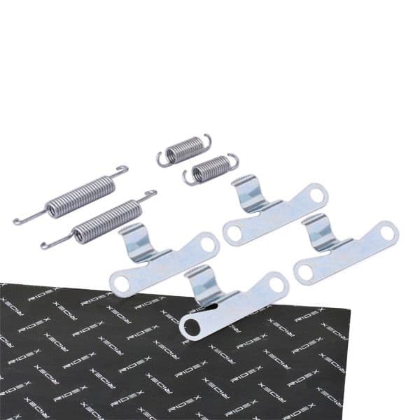 1502a0054 RIDEX Монтажний комплект барабанних гальмівних колодок