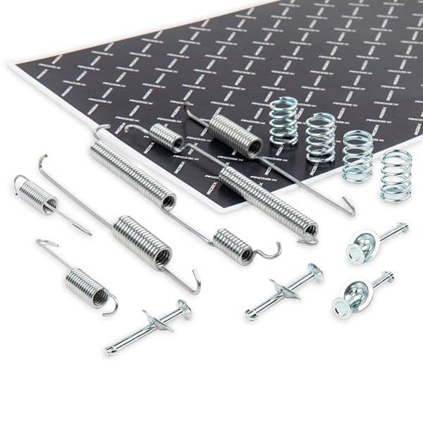 1502a0169 RIDEX Монтажный комплект барабанных тормозных колодок