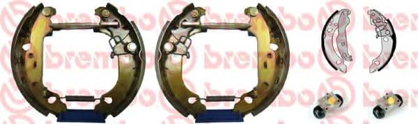 K 24 058 Brembo Гальмівні колодки