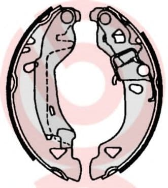 S 23 513 Brembo Тормозные колодки