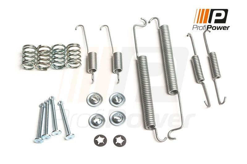 9b2051 ProfiPower Монтажний комплект барабанних гальмівних колодок