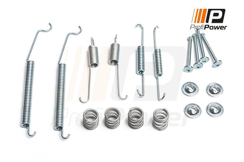 9b2186 ProfiPower Монтажний комплект барабанних гальмівних колодок