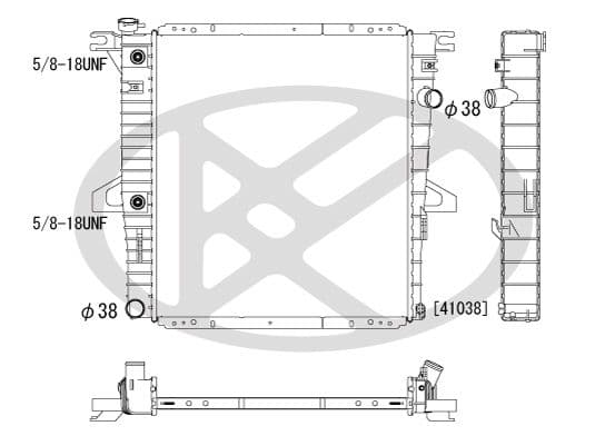 pl321269 Koyorad Радіатор охолодження двигуна для Ford Explorer