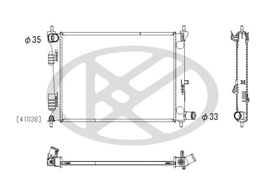pl822977 Koyorad Радиатор охлаждения двигателя
