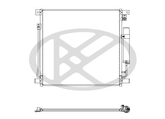 cd031057 Koyorad Радіатор кондиціонера