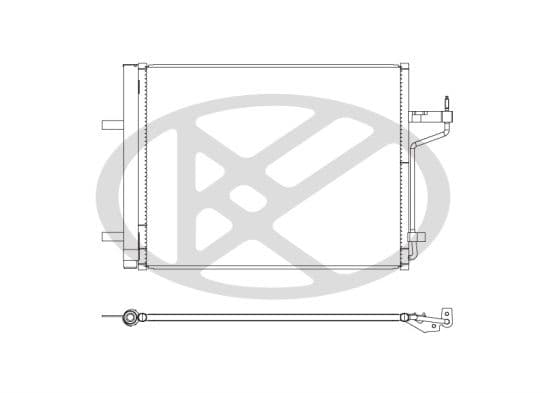 cd320748 Koyorad Радиатор кондиционера