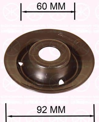 9522435 Klokkerholm Тарелка пружины