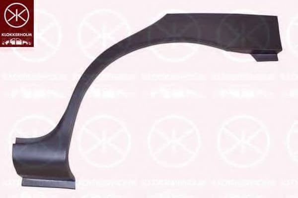 0109581 Klokkerholm Крило заднє для Alfa Romeo 147