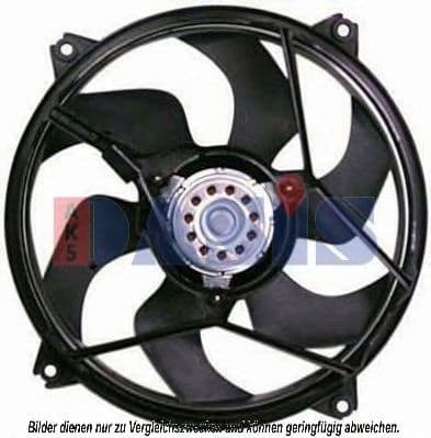 068006N Aks Dasis Вентилятор системи охолодження двигуна для Citroen Xsara