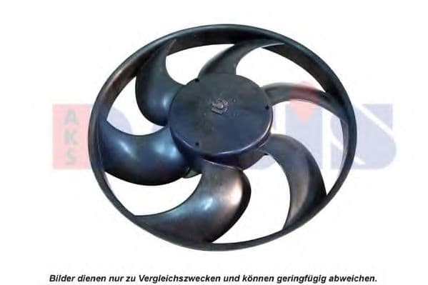 068740N Aks Dasis Вентилятор системи охолодження двигуна