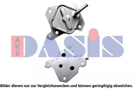 216001n Aks Dasis Оливний радіатор двигуна