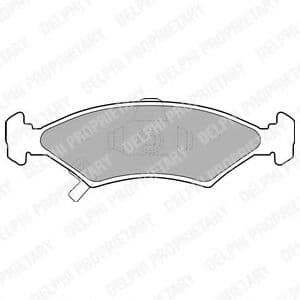 LP1630 Delphi Гальмівні колодки