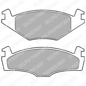 LP979 Delphi Гальмівні колодки