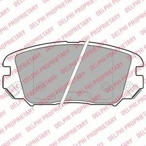 LP1974 Delphi Гальмівні колодки