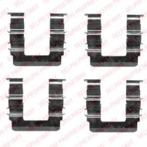 LX0463 Delphi Компоненти дискових гальмівних колодок