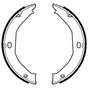 LS2078 Delphi Колодки ручника