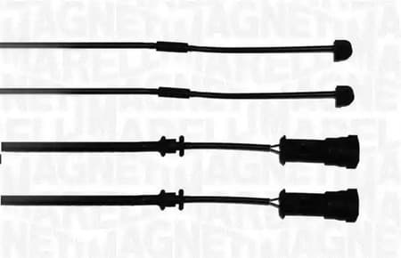 363915110025 Magneti Marelli Комплектующие дисковых тормозных колодок