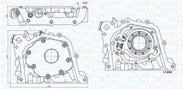 351516000126 Magneti Marelli Оливний насос